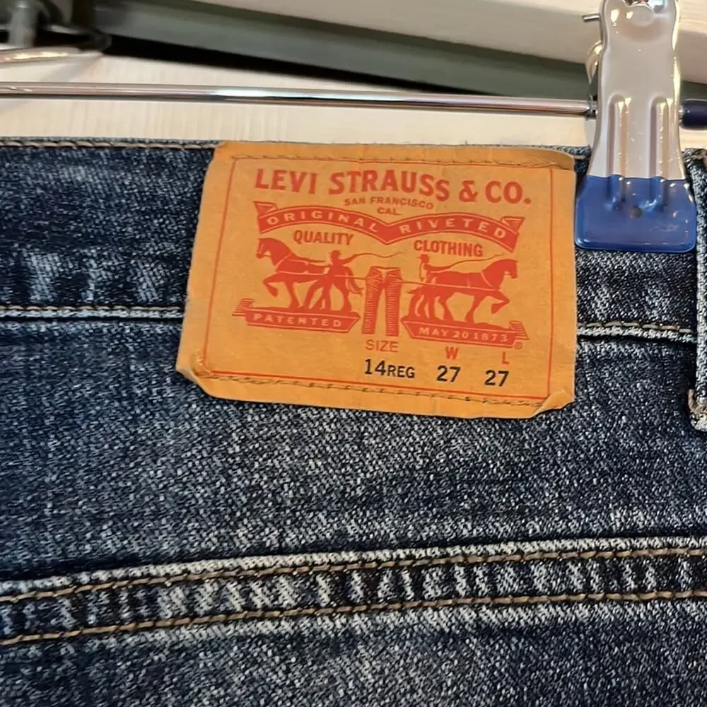 Levi’s 511 Slim Denim Jeans Blue 14 Regular